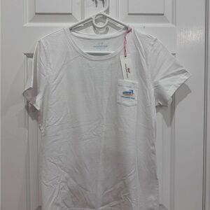 Vineyard Vines White Short Sleeve Tee